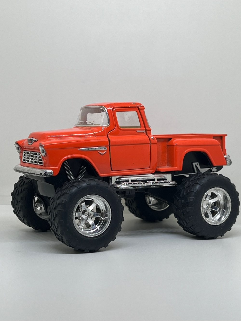 Orange Monster Truck Pickup Toy - Kids Toy